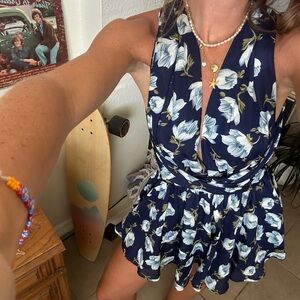 Lulus wrap top romper